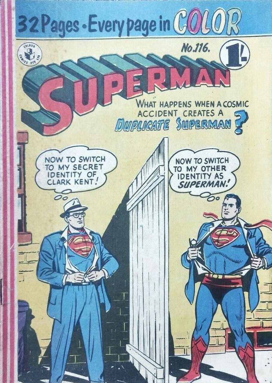 Superman (Colour Comics, 1950 series) #116 ([March 1957?])
