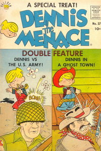Dennis the Menace (Hallden; Fawcett, 1959 series)  #37 (August 1959) — No title recorded
