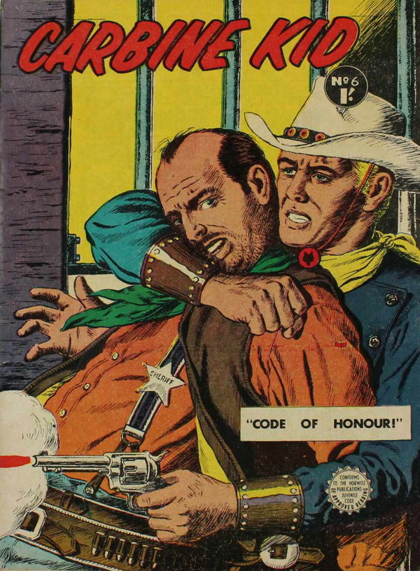 Carbine Kid (Horwitz, 1956 series) #6 ([February 1957?])