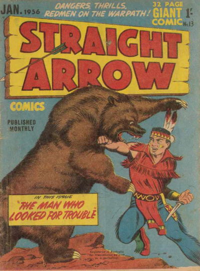 Straight Arrow Comics (Red Circle, 1955 series) #13