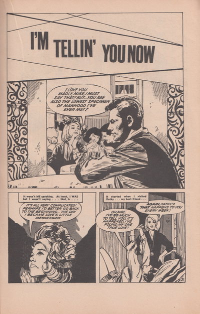 Young Love (Sport Magazine, 1970 series)  #1 ([November 1970?]) — I'm Tellin' You Now