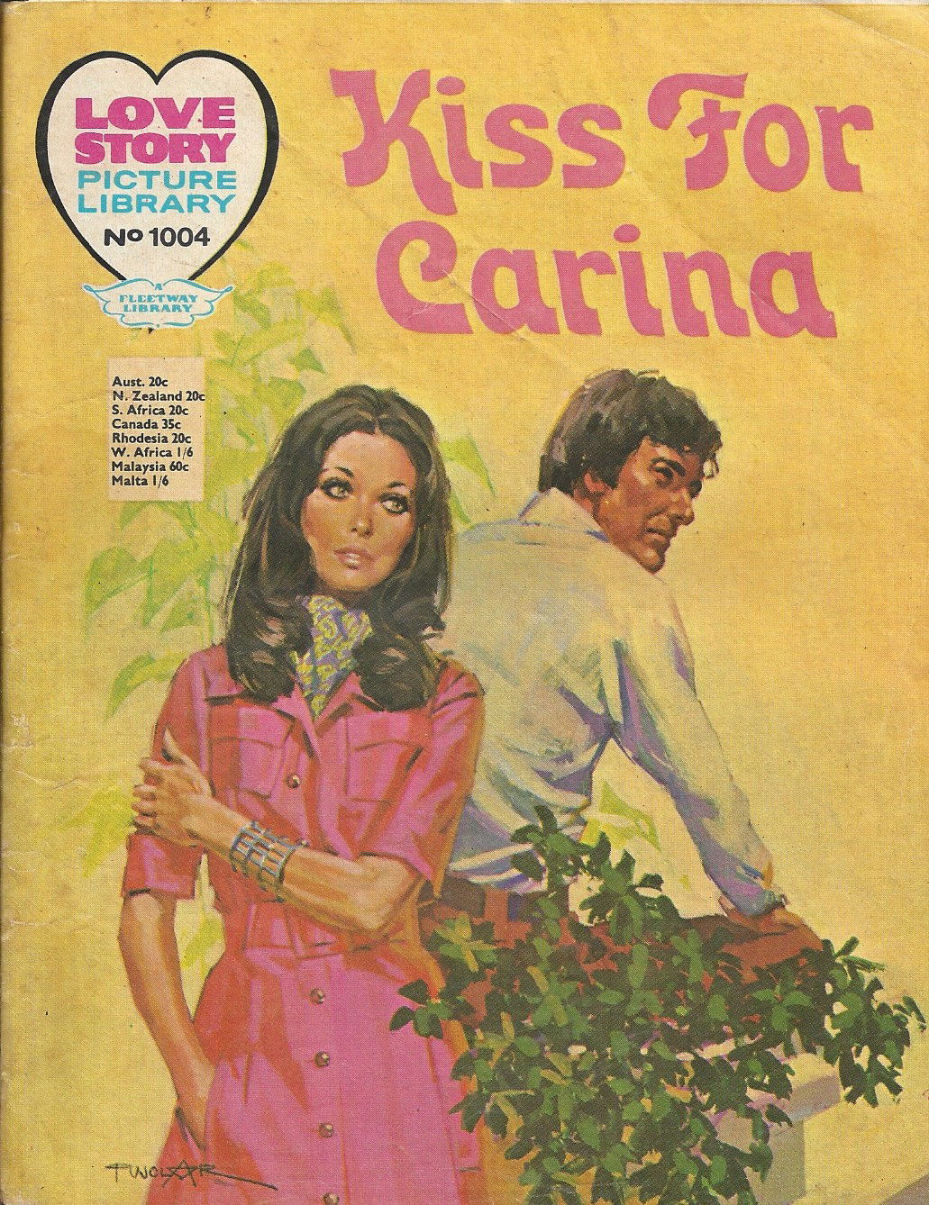 Love Story Picture Library (IPC, 1952 series) #1004 ([September] 1972)