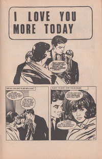 Young Love (Sport Magazine, 1970 series)  #1 ([November 1970?]) — I Love You More Today