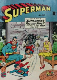 Superman (Colour Comics, 1950 series) #148 — Superman's Future Wife!