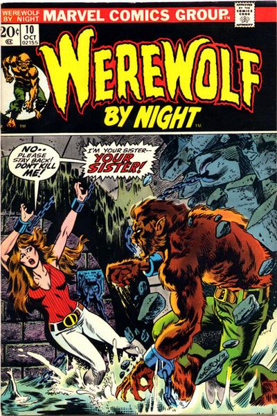 Werewolf by Night  #10 (October 1973)