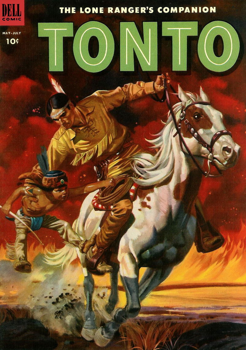 The Lone Ranger's Companion Tonto (Dell, 1951 series) #11 (May-July 1953)