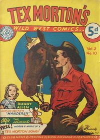 Tex Morton's Wild West Comics (Murie, 1949? series) v2#10 — No title recorded