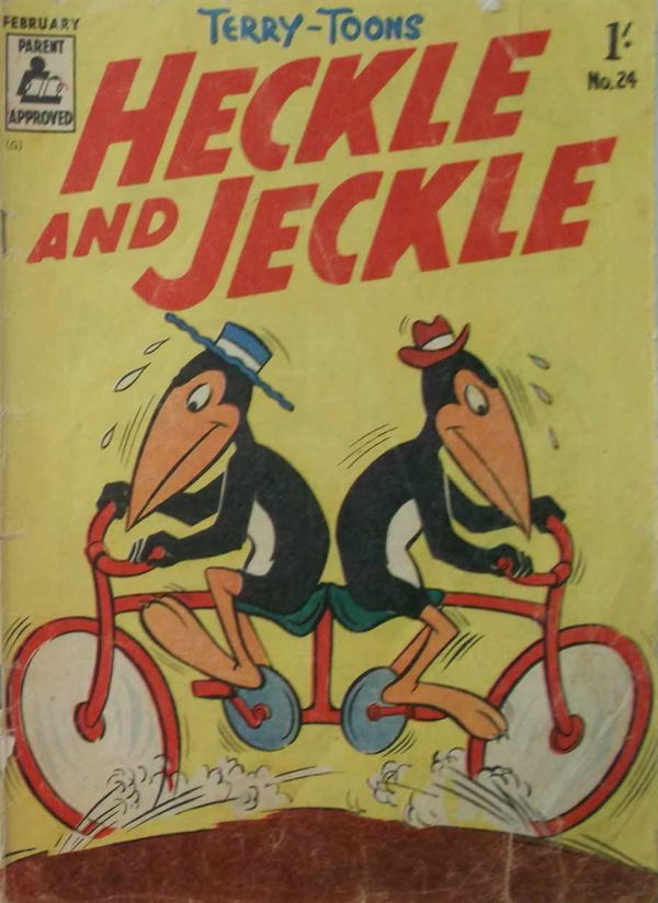 Heckle and Jeckle the Talking Magpies (Rosnock, 1954 series) #24 (February 1958)