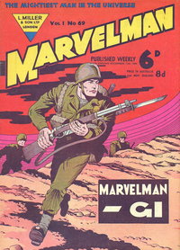 Marvelman (L. Miller & Son, 1954 series)  #69 ([November 1954?]) — No title recorded