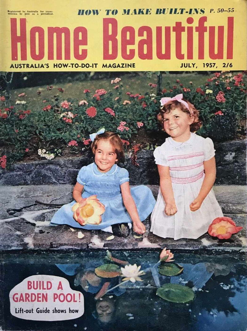 Home Beautiful (Sun, 1950? series) v36#7 (July 1957)