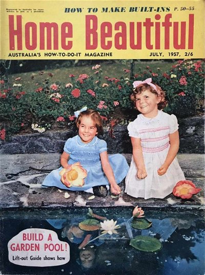 Home Beautiful (Sun, 1950? series) v36#7 (July 1957)