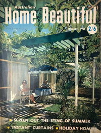 Australian Home Beautiful (Sun, 1965? series) v45#1 January 1966