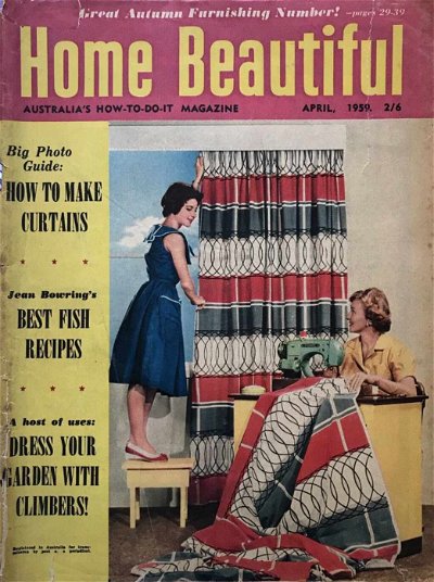 Home Beautiful (Sun, 1950? series) v38#4 (April 1959)