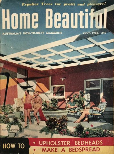 Home Beautiful (Sun, 1950? series) v37#7 (July 1958)