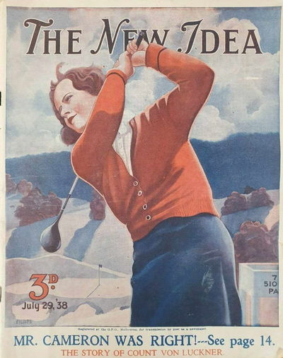 The New Idea (Fitchett, 1928 series) 29 July 1938 29 July 1938