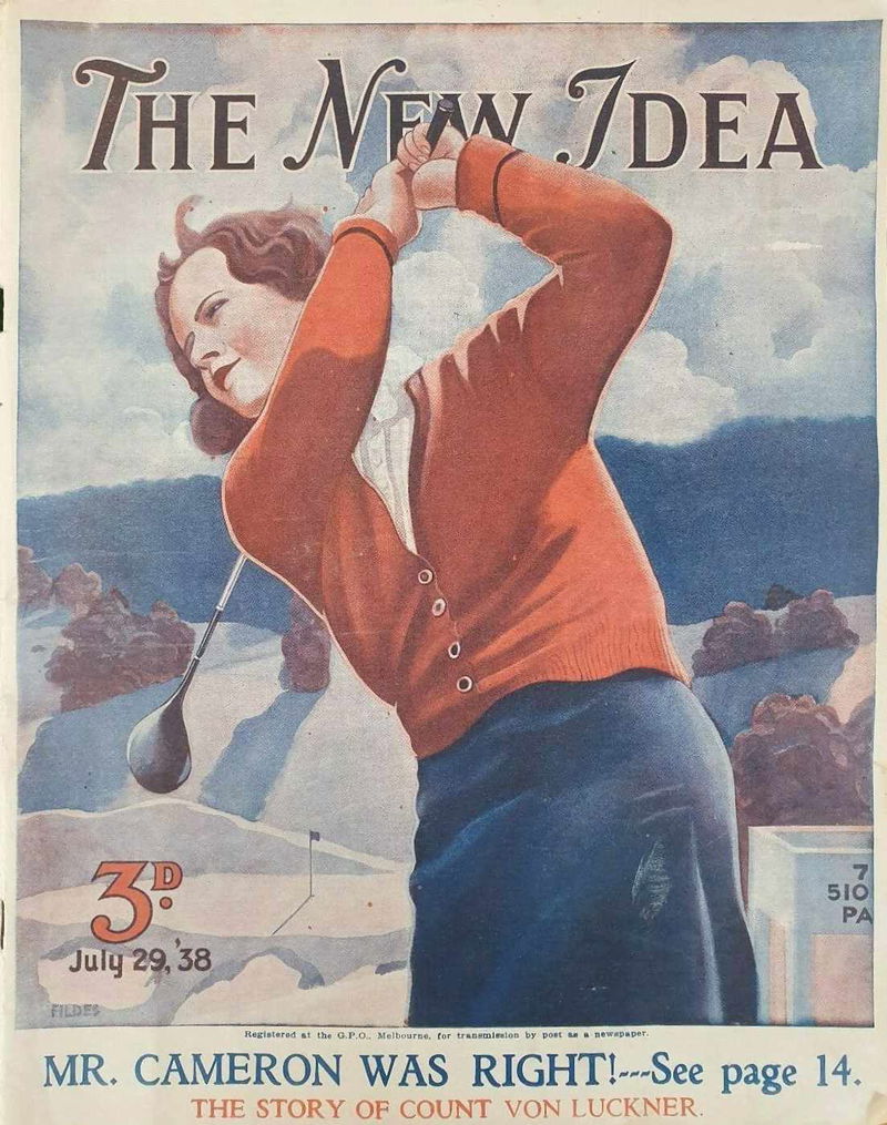The New Idea (Fitchett, 1928 series) 29 July 1938 (29 July 1938)