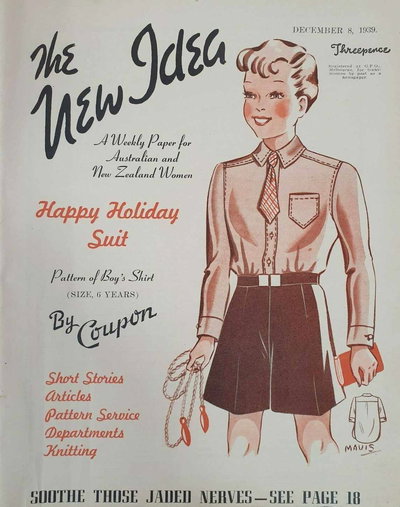 The New Idea 8 December 1939