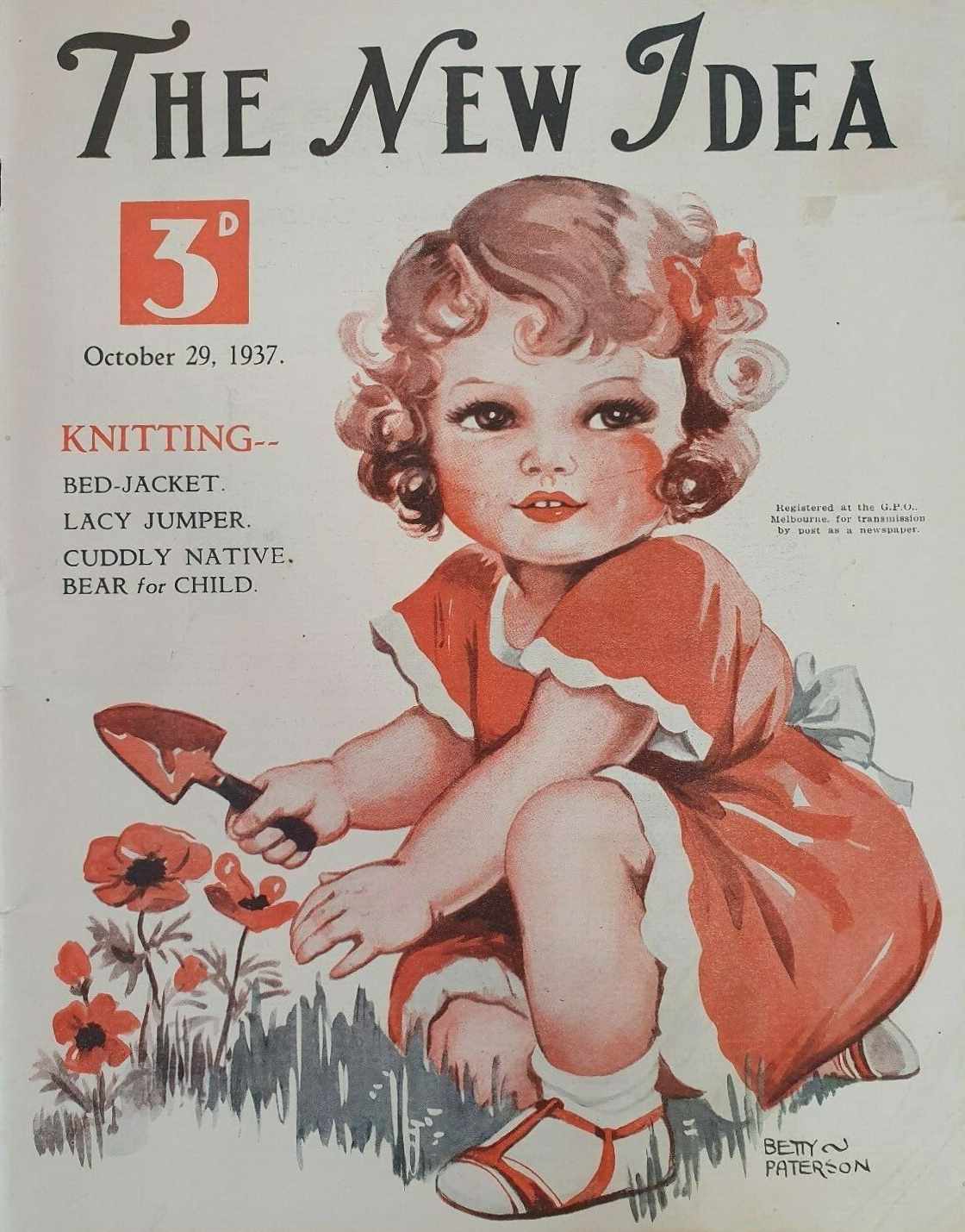 The New Idea (Fitchett, 1928 series) 29 October 1937 (29 October 1937)