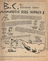 B.C. Mammoth Size (Beaumont, 1979 series) #1 — B.C. by Johnny Hart Mammoth Size Number 1 (page 1)