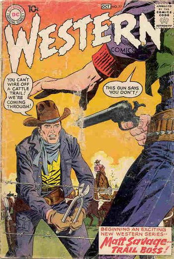"You can't wire off a cattle trail!  We're coming through!"