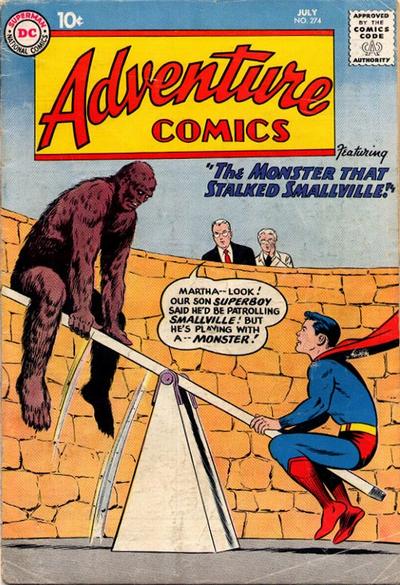 Adventure Comics  #274 (July 1960)