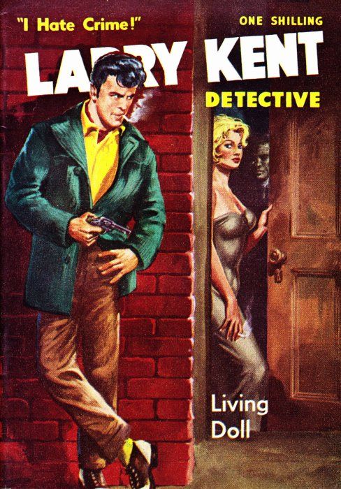 Larry Kent Detective (Cleveland, 1954 series) #88 — Living Doll ([August 1961?])