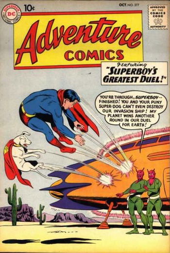 Superboy's Greatest Duel!