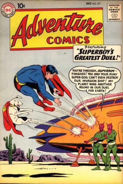 Adventure Comics  #277 (October 1960)