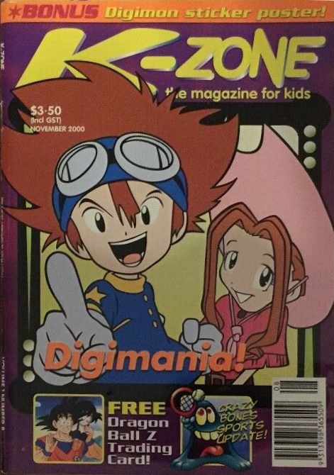 K-Zone (Pacific Publications, 2000 series) v1#8 (November 2000)