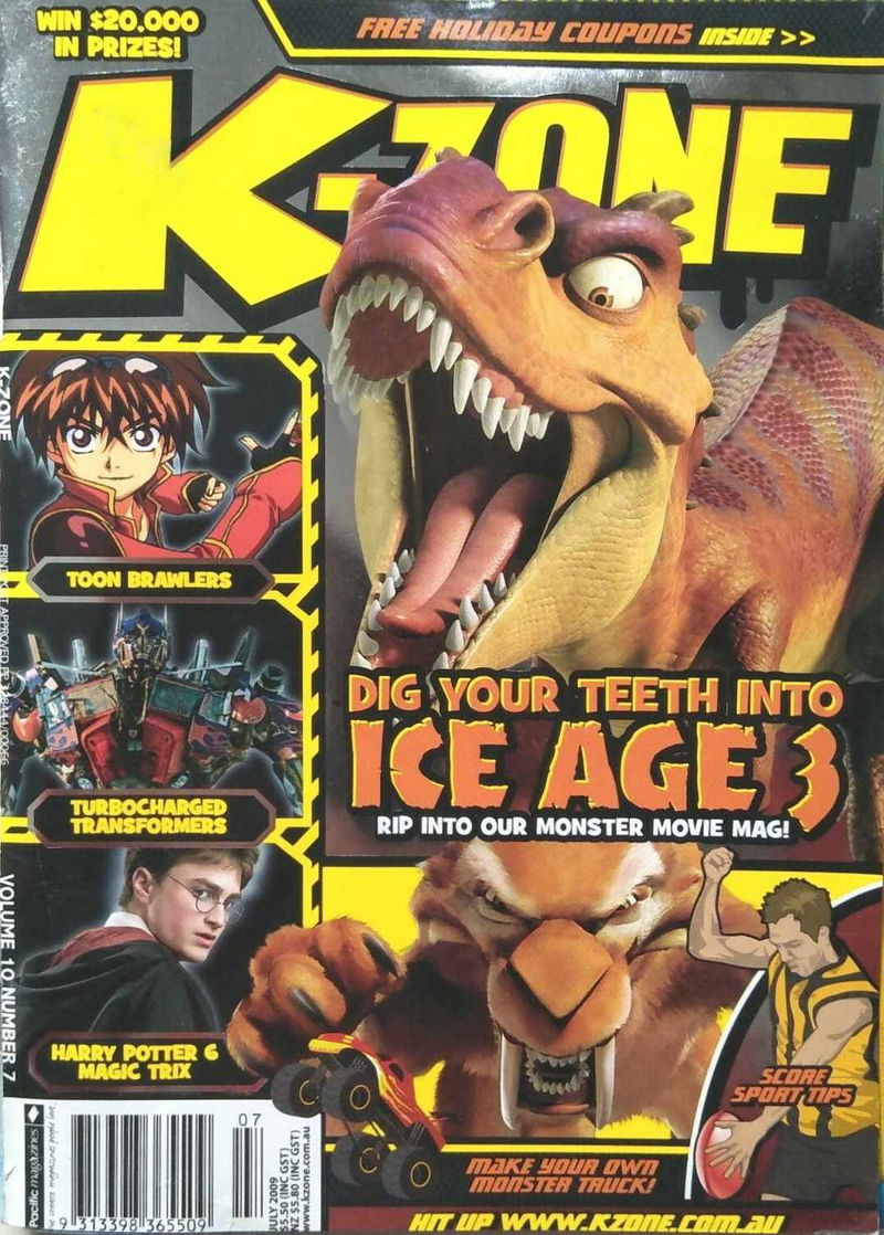 K-Zone (Pacific Publications, 2000 series) v10#7 (July 2009)