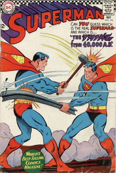 Superman (DC, 1939 series) #196 May 1967