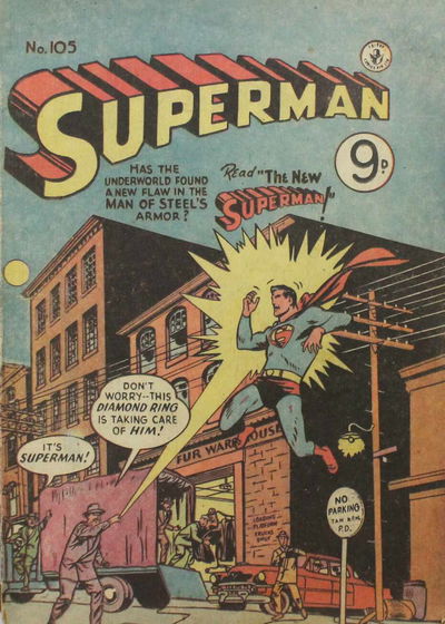 Superman (Colour Comics, 1950 series) #105 [April 1956]