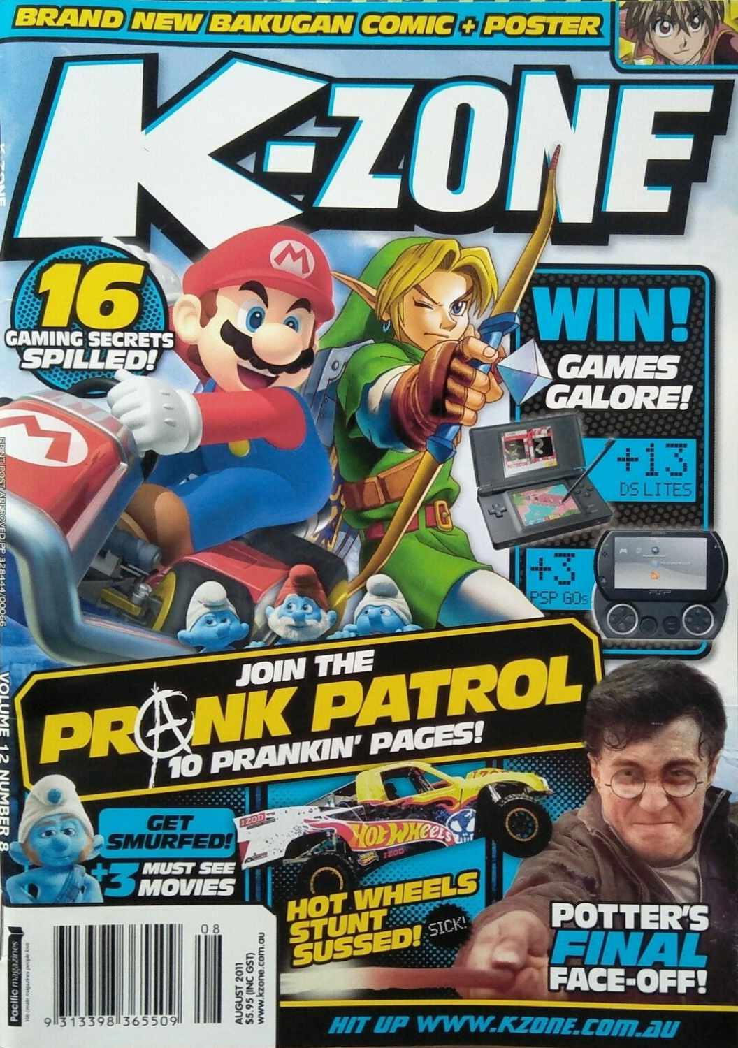 K-Zone (Pacific Publications, 2000 series) v12#8 (August 2011)