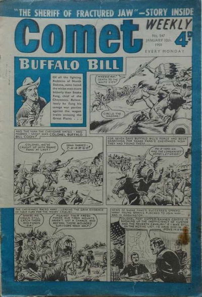 The Comet (AP, 1946 series) #547 (10 January 1959)
