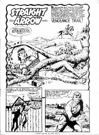 Straight Arrow Jumbo Edition (Jubilee/South Pacific, 1974) #44155 — Vengeance Trail! (page 1)