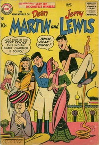 The Adventures of Dean Martin & Jerry Lewis (DC, 1952 series)  #37 (May 1957) — No title recorded