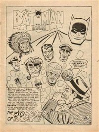Batman (KGM, 1952 series) #73 — The 50 Faces of Batman (page 1)