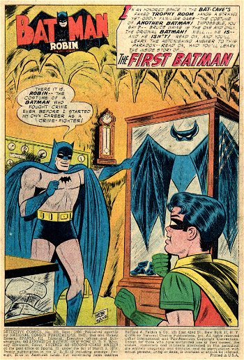 Detective Comics (DC, 1937 series) #235 — The First Batman (page 1)