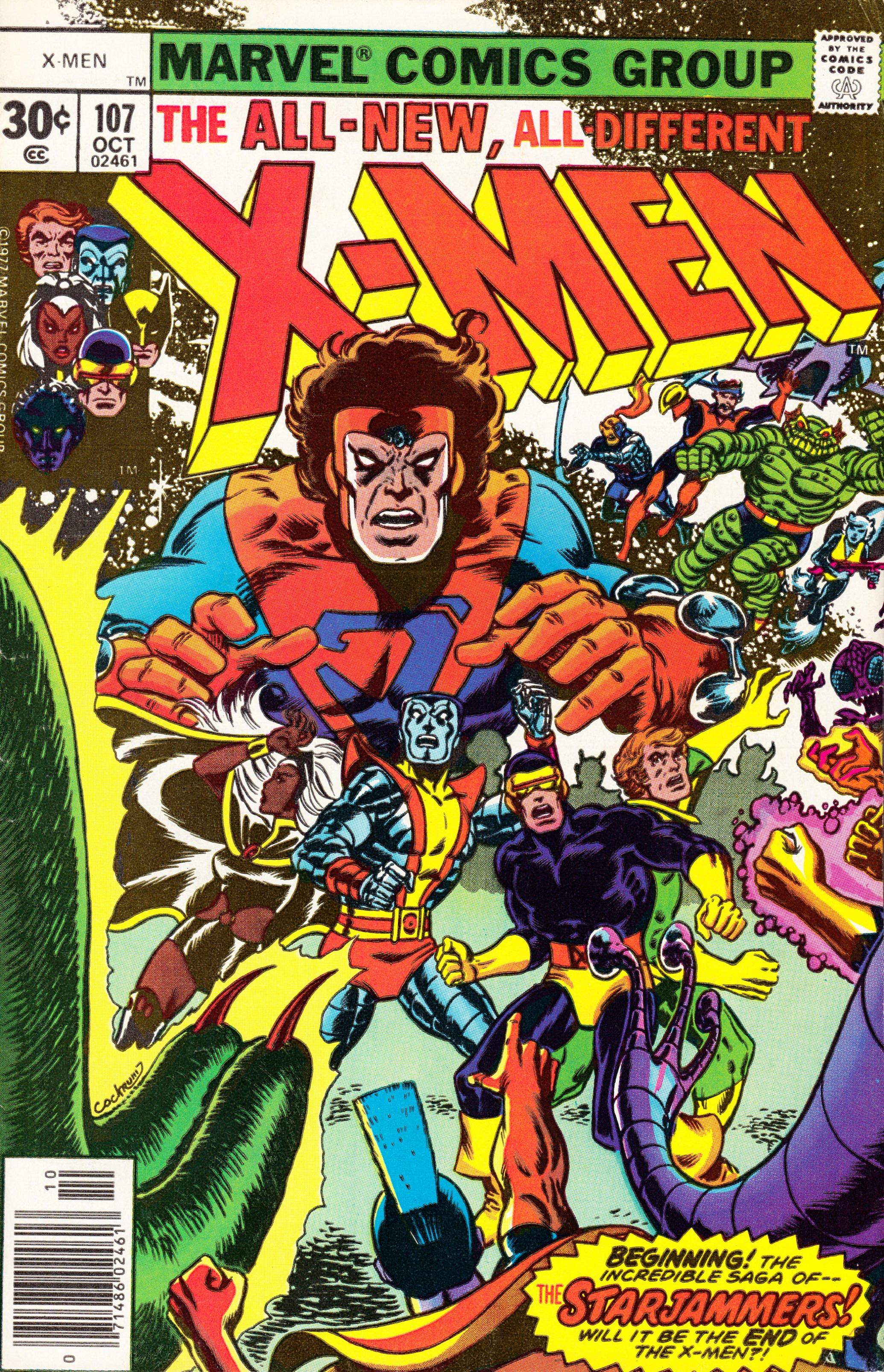 The X-Men (Marvel, 1963 series) #107 (October 1977)