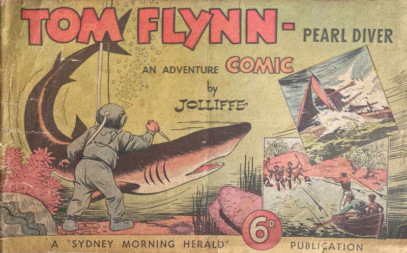 Tom Flynn—An Adventure Comic (Fairfax, 1948?)  — Pearl Diver ([1948?])