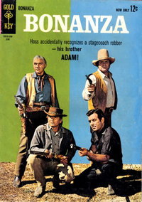 Bonanza (Western, 1962 series)  #3 (June 1963) — Hoss Accidentally Recognizes a Stagecoach Robber -- His Brother Adam!