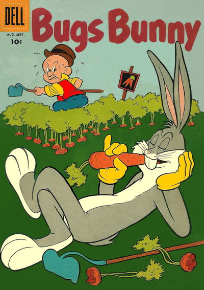 Bugs Bunny (Dell, 1952 series) #62 (August-September 1958)