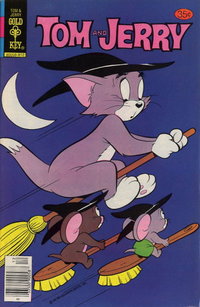 Tom and Jerry (Western, 1962 series)  #313 (December 1978) — Tom, Jerry and Tuffy Flying as Witches