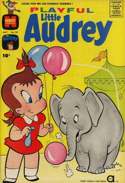 Playful Little Audrey (Harvey, 1957 series) #28 (May 1961)
