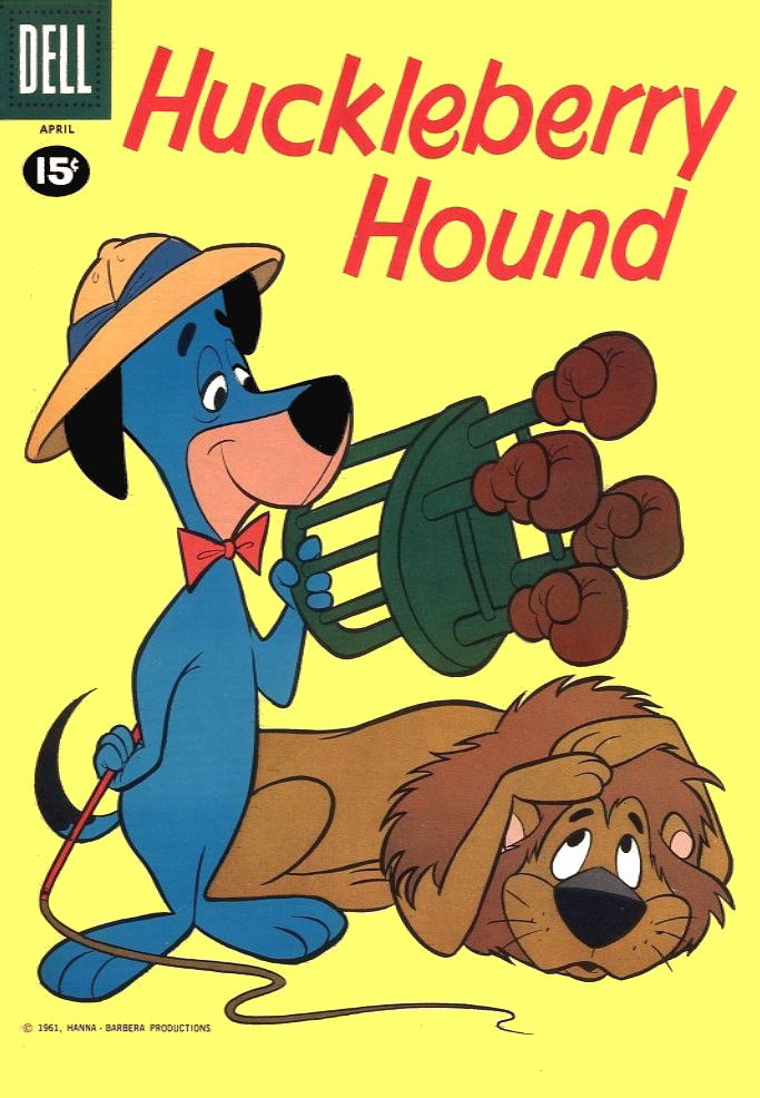Huckleberry Hound (Dell, 1960 series) #10 (March-April 1961)