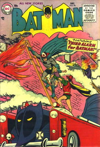 Batman (DC, 1940 series)  #96 (December 1955) — Third Alarm for Batman!