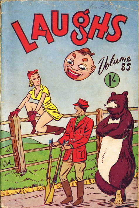 Laughs (Hislop, 1944 series) #85 ([August 1955?])