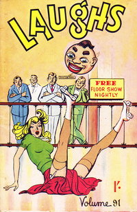 Laughs (Hislop, 1944 series)  #91 ([February 1956?])