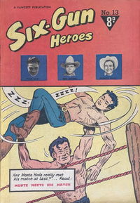 Six-Gun Heroes (Cleland, 1949 series) #13 [June 1951?]