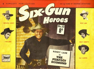 Six-Gun Heroes (Cleland, 1949 series) #10 [March 1951?]